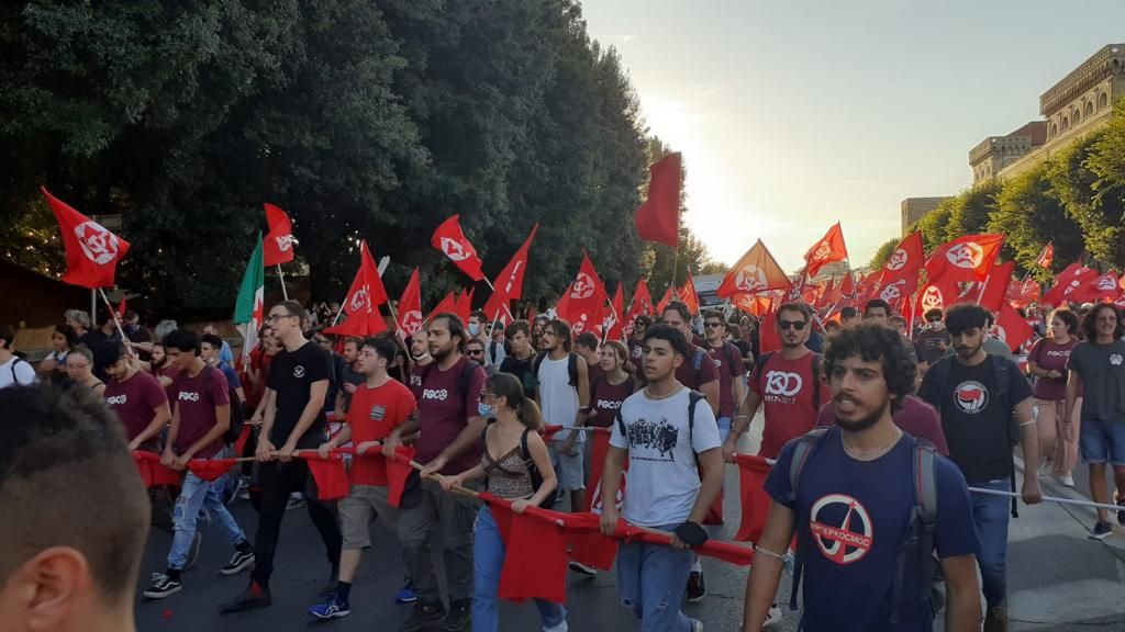 corteo manifestazione
