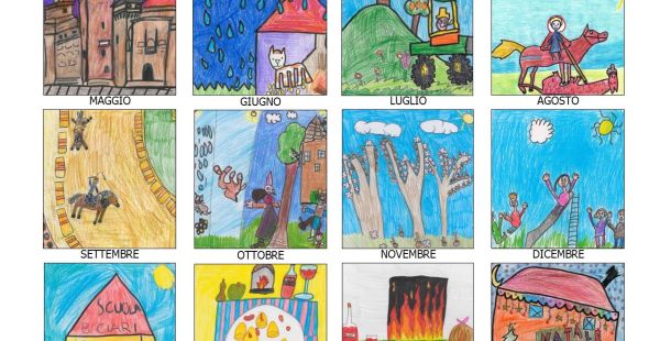 Il calendario 2024 dei Bambini del Cocomero