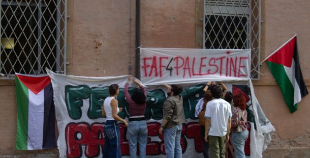 Assemblea Permanente ad Architettura Unife per Gaza: un presidio di democrazia