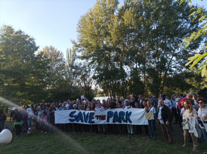 save the park flash mob 1 ottobre 2022