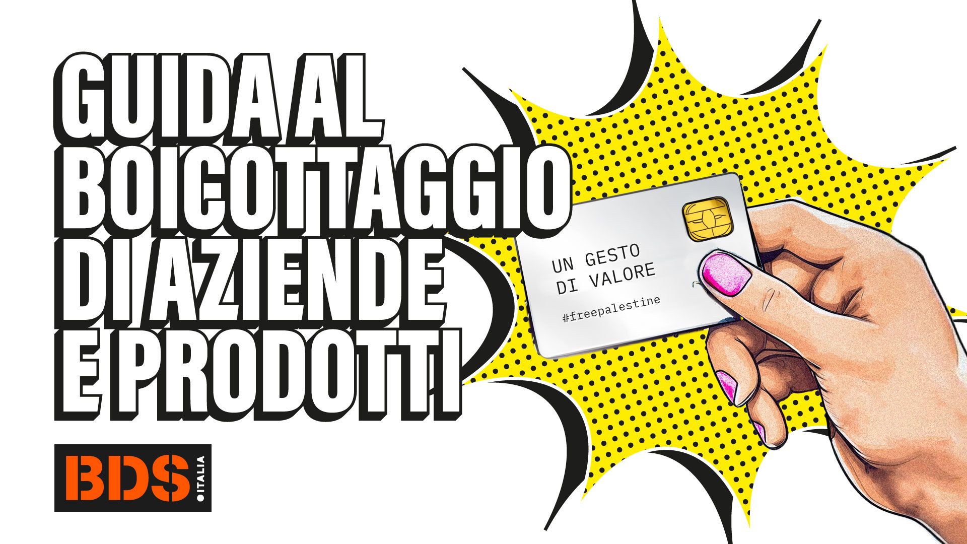 Contro il genocidio: lista aggiornata dei prodotti israeliani da boicottare