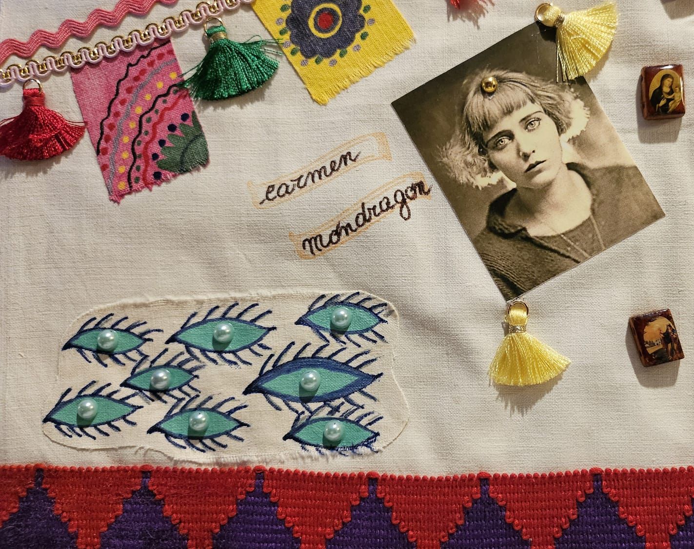 Carmen Mondragon "Occhi color smeraldo”