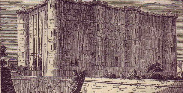 La_Bastiglia_in_una_stampa_dei_primi_dell'ottocento