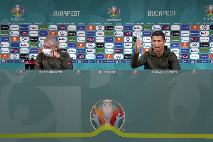 cristiano ronaldo coca cola