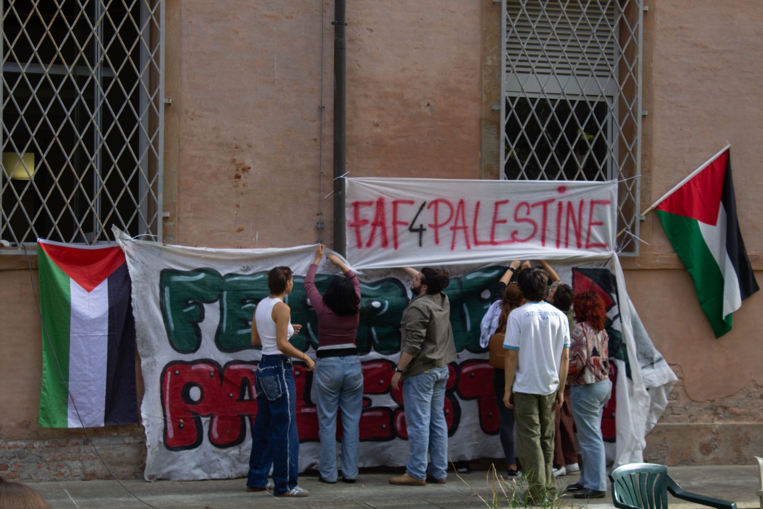 Assemblea Permanente ad Architettura Unife per Gaza: un presidio di democrazia