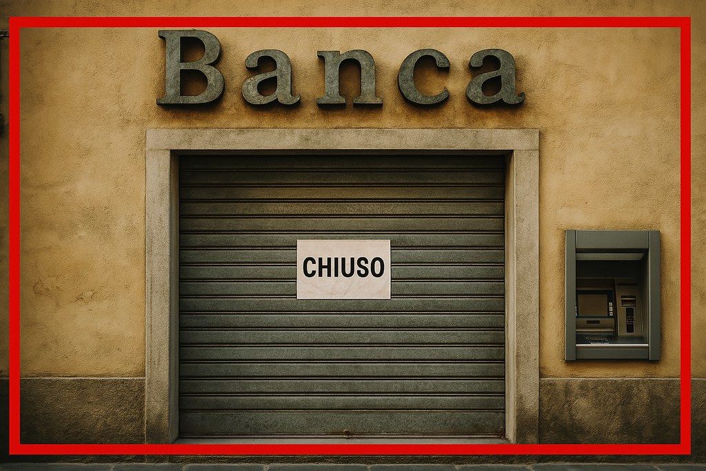 Grandii banche: più fanno utili più chiudono sportelli. Una contraddizione solo apparente?