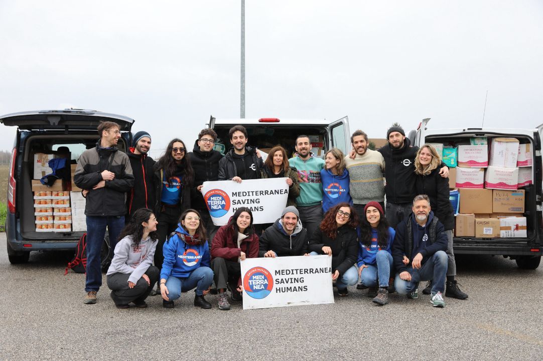 MEDITERRANEA DI NUOVO IN UCRAINA PER SOSTENERE CHI FUGGE DALLA GUERRA