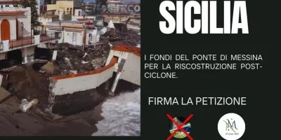 Utilizzare i fondi per il Ponte di Messina per la ricostruzione in Sicilia. Firma la petizione!