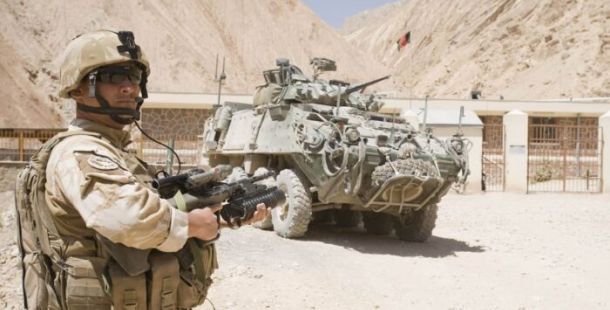 soldato americano in Afghanistan