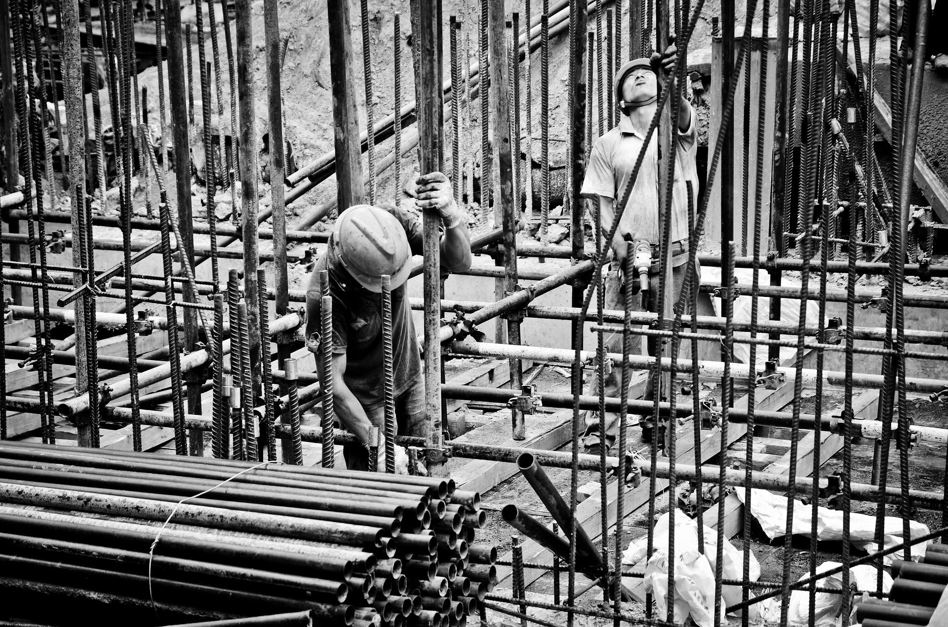 Cantiere, lavoro, operai