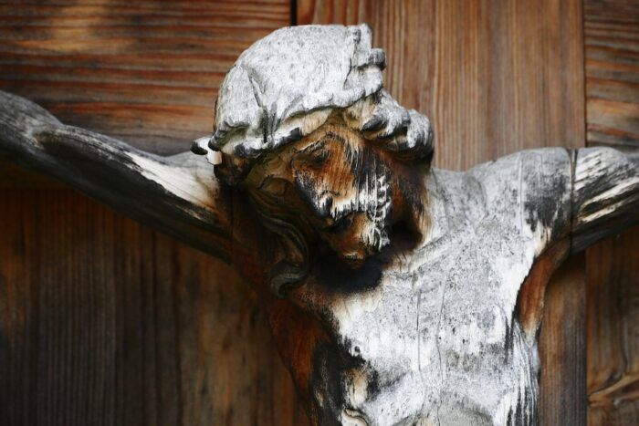 crocifisso cristo morte legno