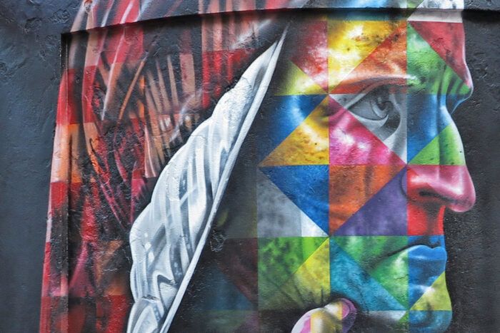 ravennadante alighieri opera di street art kobra renzo favalli
