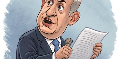 netanyahu parla all'onu: escapismo e criminalità