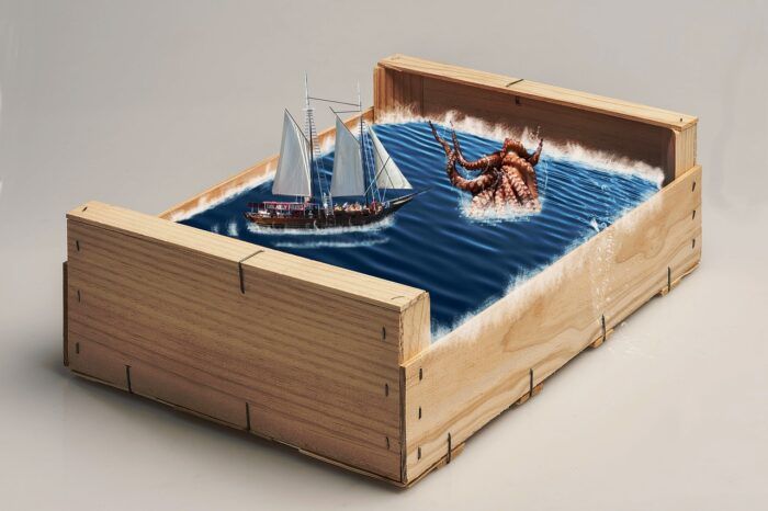 calamaro gigante kraken