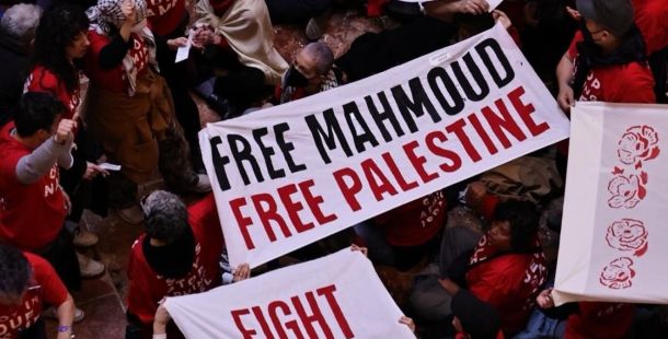 Mi chiamo Mahmoud Khalil, sono un prigioniero politico