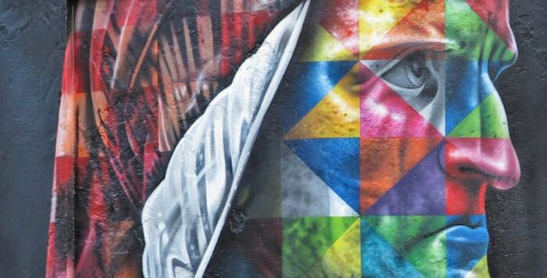 ravennadante alighieri opera di street art kobra renzo favalli