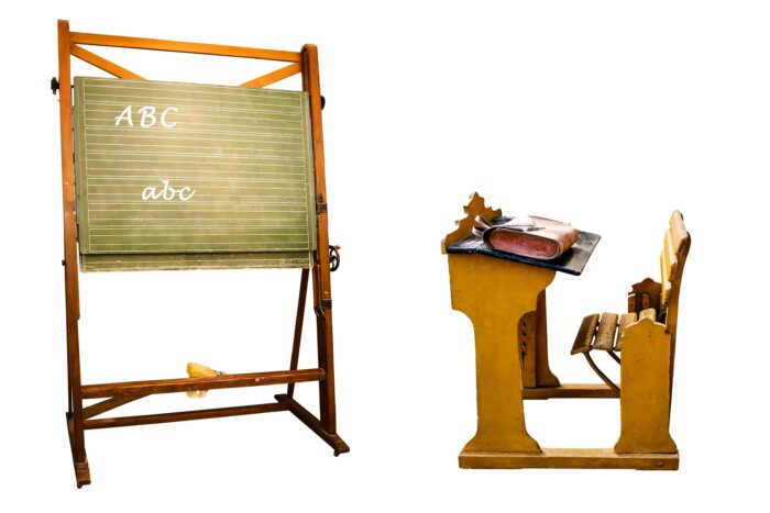 scuola vintage