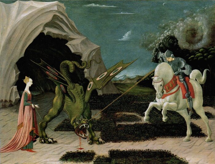 san giorgio e il drago paolo uccello