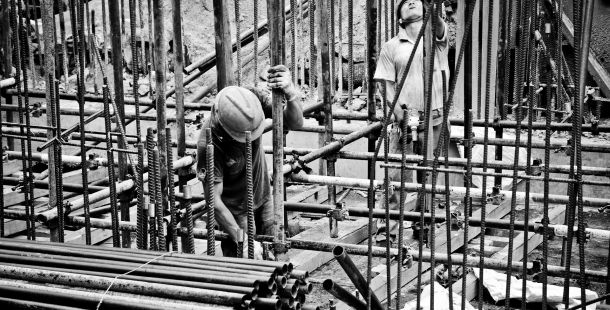 Cantiere, lavoro, operai