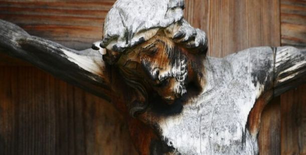 crocifisso cristo morte legno