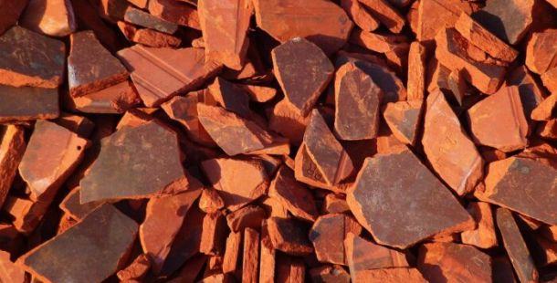 frammenti terracotta tegole