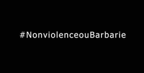 nonviolenza o barbarie