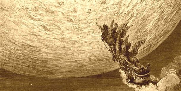 Astolfo sulla luna - Gustave Dorè