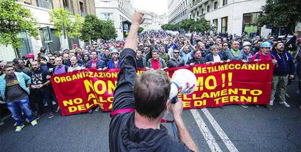 thyssen-manifestazione