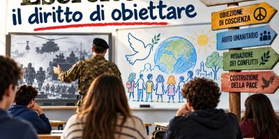 Esercito a scuola: il diritto di obiettare