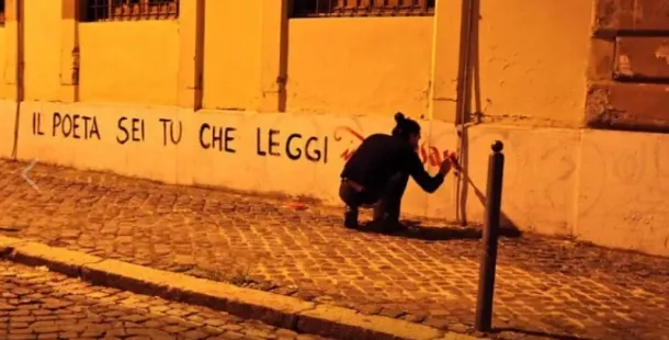 graffito murales poesia