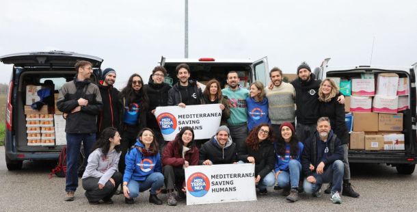 MEDITERRANEA DI NUOVO IN UCRAINA PER SOSTENERE CHI FUGGE DALLA GUERRA