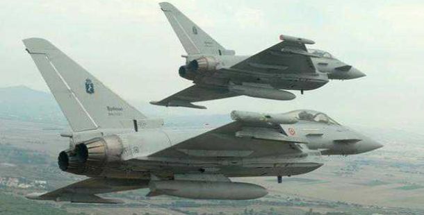 Eurofighter - Aeronautica Militare - boom sonico