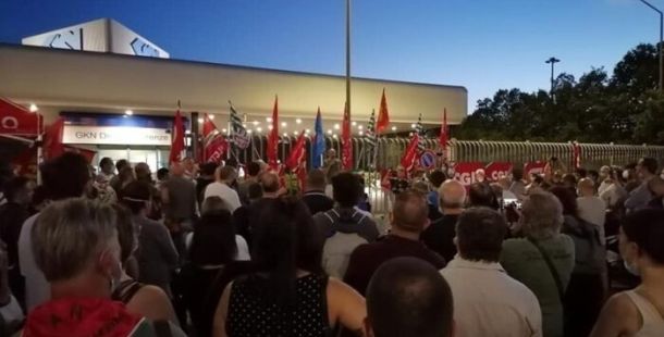 sciopero manifestazione