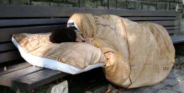 clochard povertà