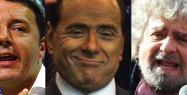 renzi-berlusconi-grillo