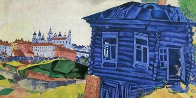 marc chagall la casa blu
