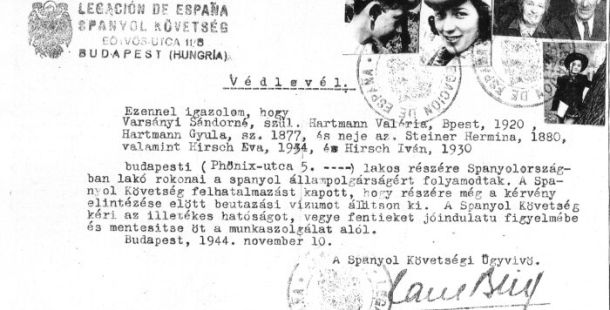 salvacondotto-Ivan-Harsanyi giorgio perlasca