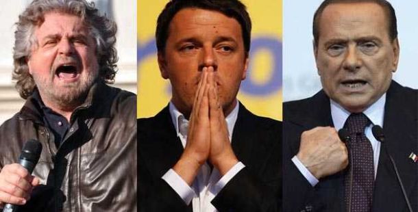grillo-renzi-berlusconi